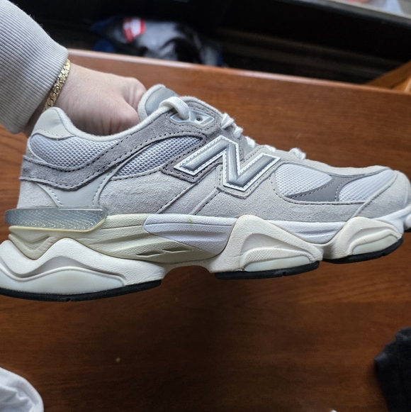 New Balance 9060 Sneakers Anthro Sneakers Raincloud Castlerock White Grey - Picture 6 of 9